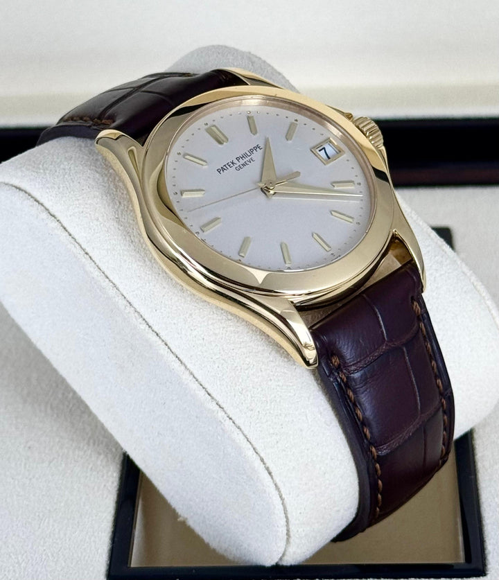 Patek Philippe Calatrava Certified Yellow Gold 37 MM B&P 2007