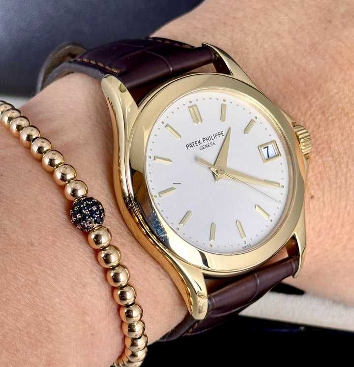 Patek Philippe Calatrava Certified Yellow Gold 37 MM B&P 2007