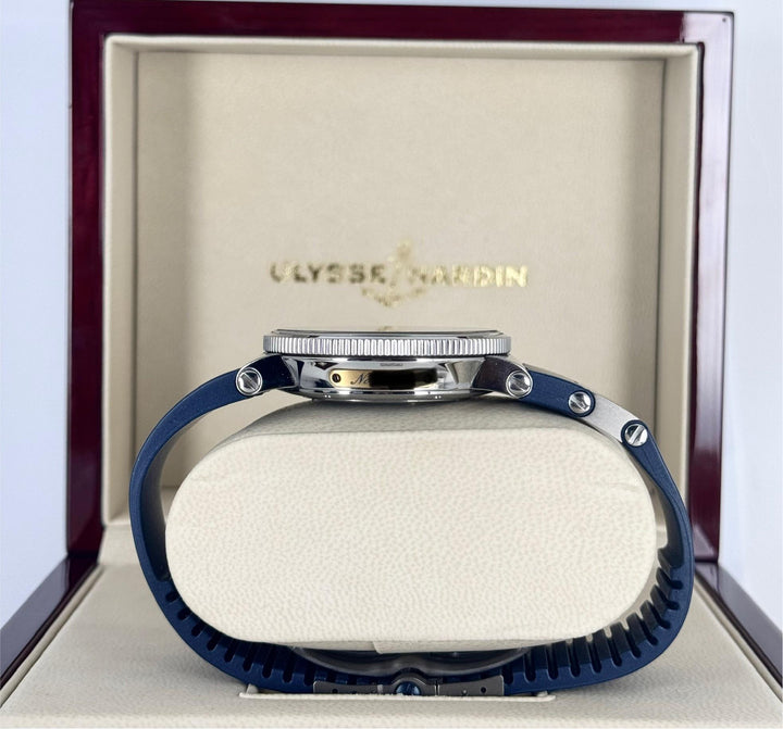 Ulysse Nardin Maxi Marine Blue Dial Limited Edition With Original Box