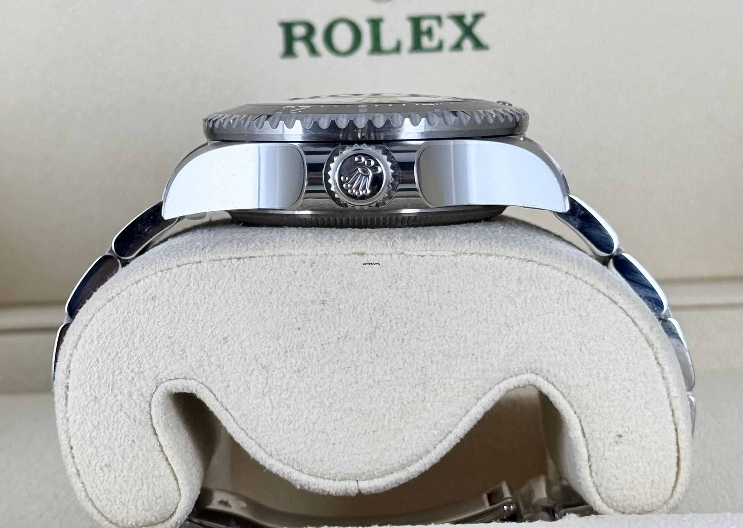 Sea-Dweller Deepsea mit Stickern, wie neu, Box & Papiere