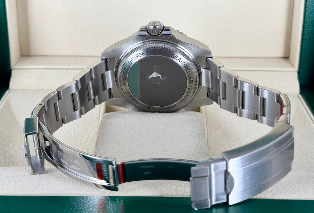 Sea-Dweller Deepsea mit Stickern, wie neu, Box & Papiere