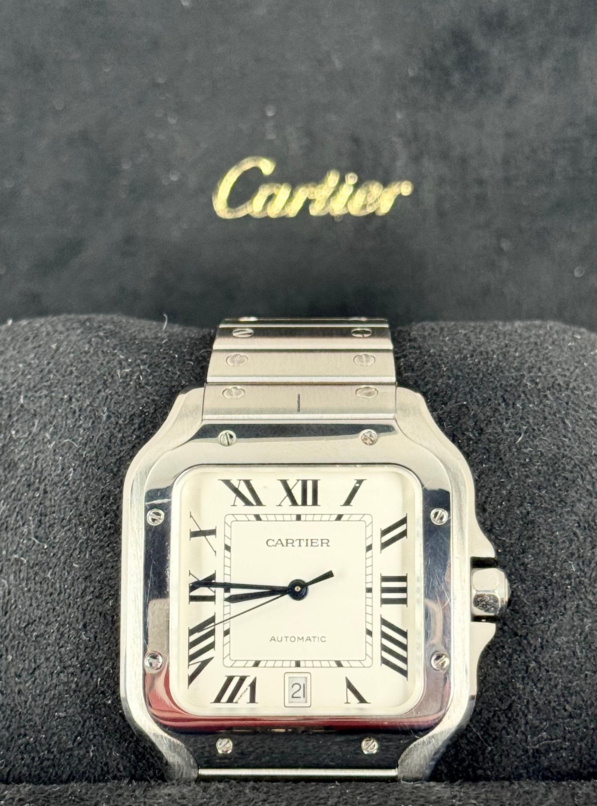 Santos de Cartier zertifiziert, Full Set