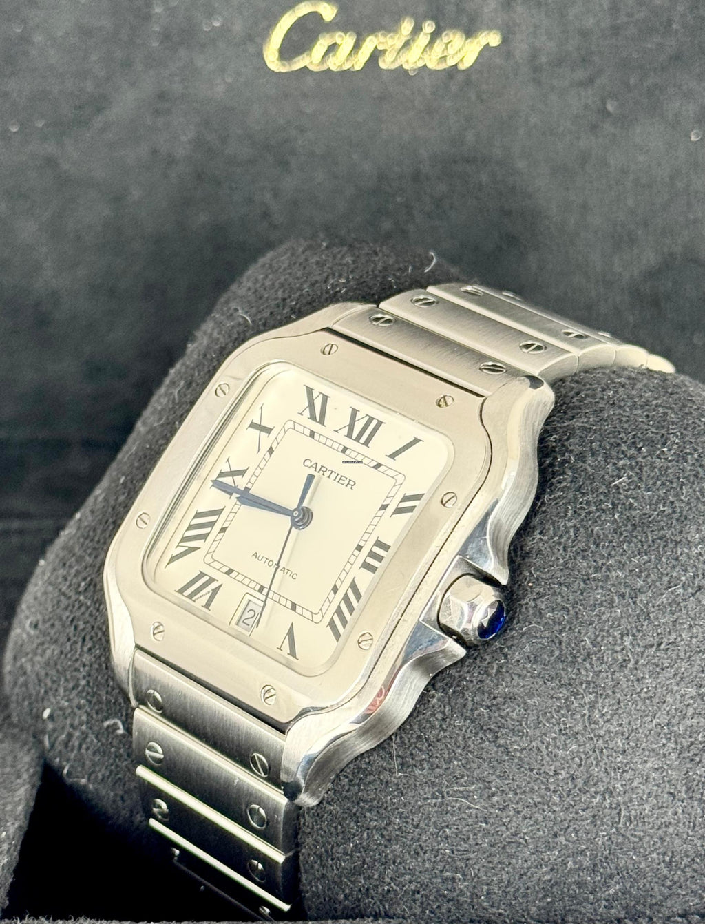Santos de Cartier zertifiziert, Full Set