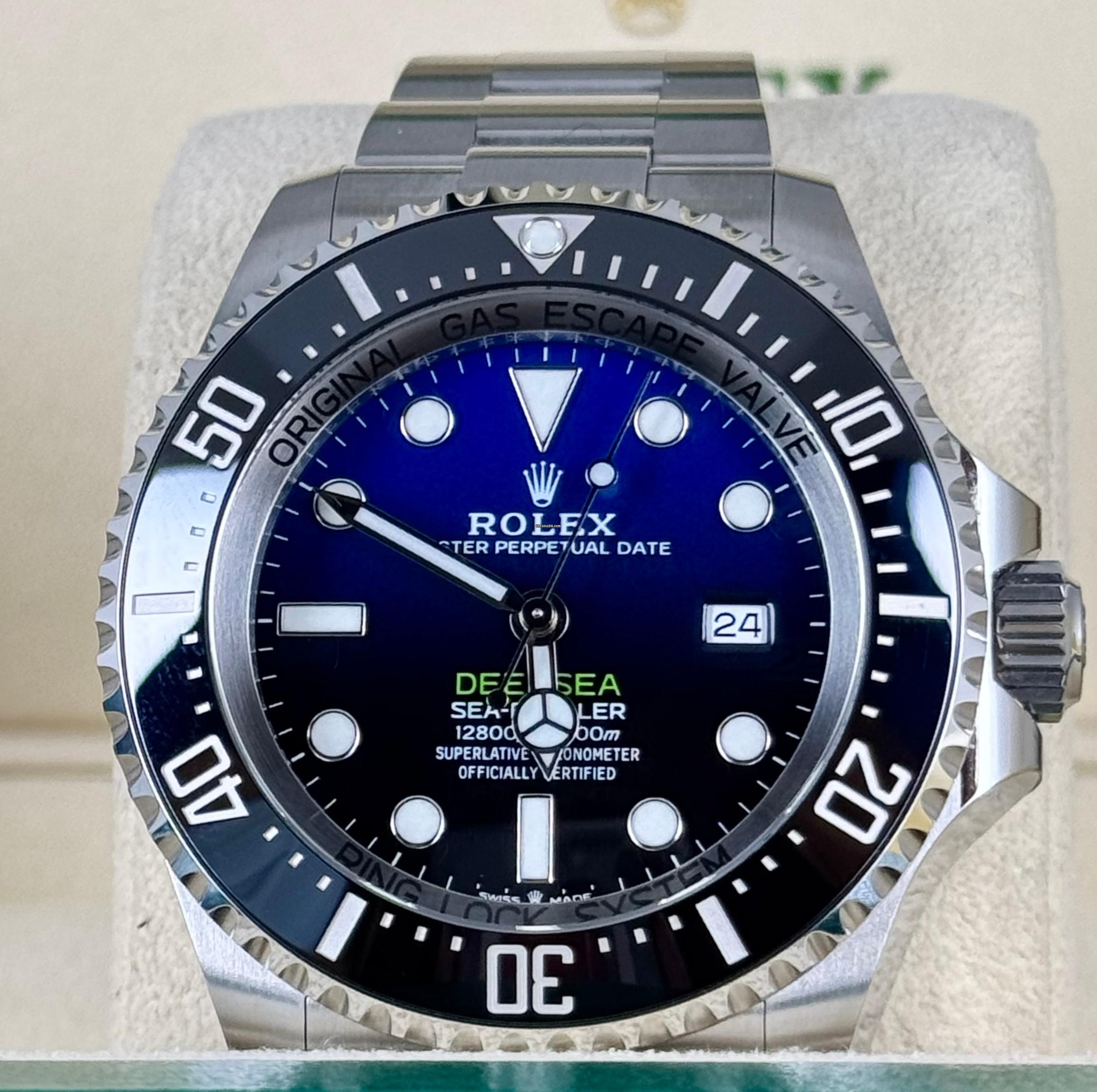 Sea-Dweller Deepsea „James Cameron“-Zifferblatt, wie neu, Komplettset