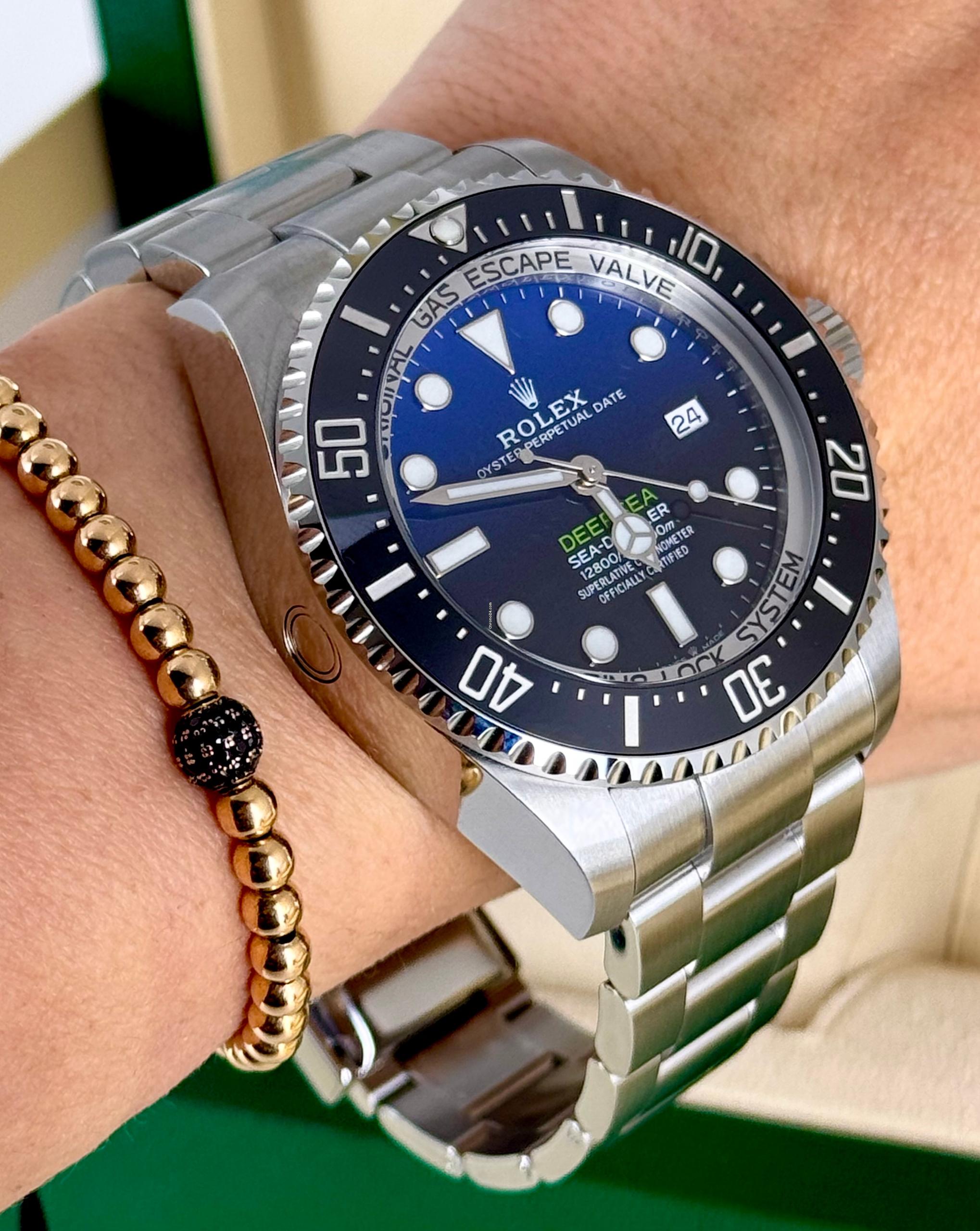Sea-Dweller Deepsea „James Cameron“-Zifferblatt, wie neu, Komplettset