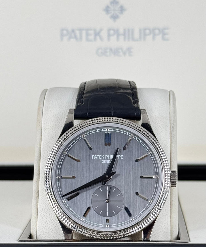 Patek Philippe Calatrava 2021 B&P 18K White Gold like New