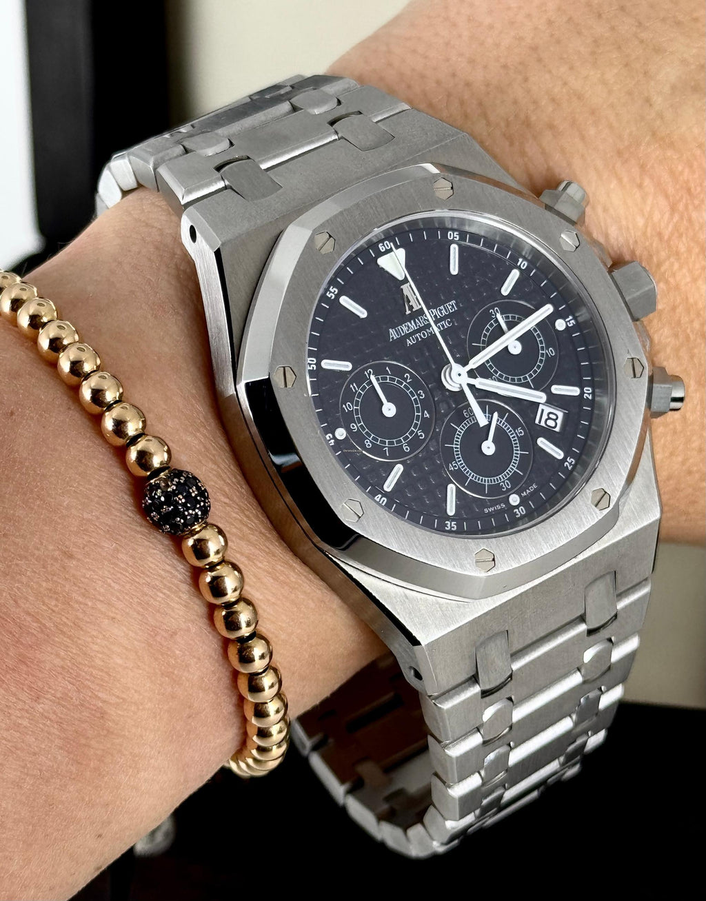 Audemars Piguet Royal Oak Chronograph Blaues Zifferblatt Full Set 2012
