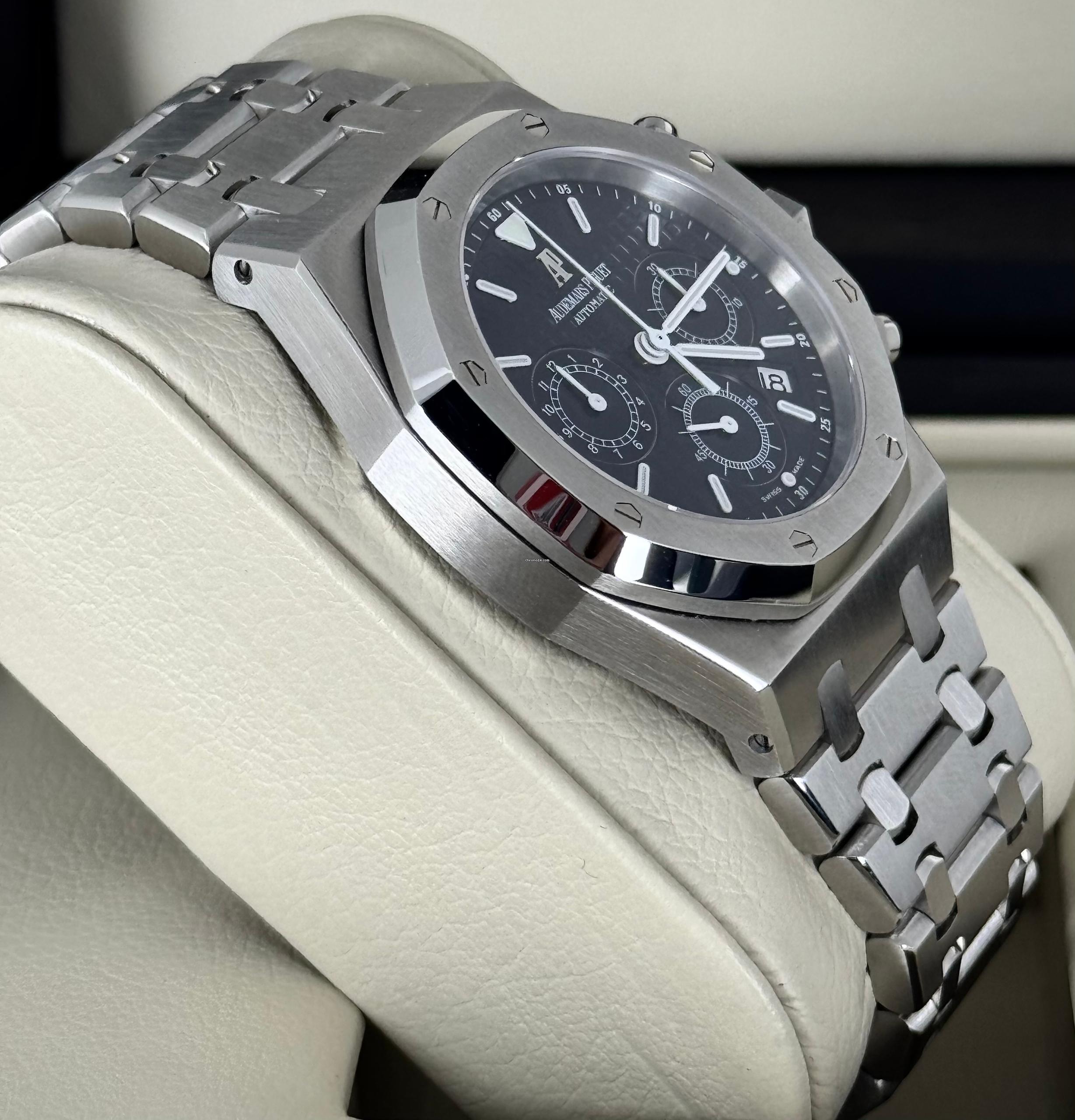 Audemars Piguet Royal Oak Chronograph Blaues Zifferblatt Full Set 2012