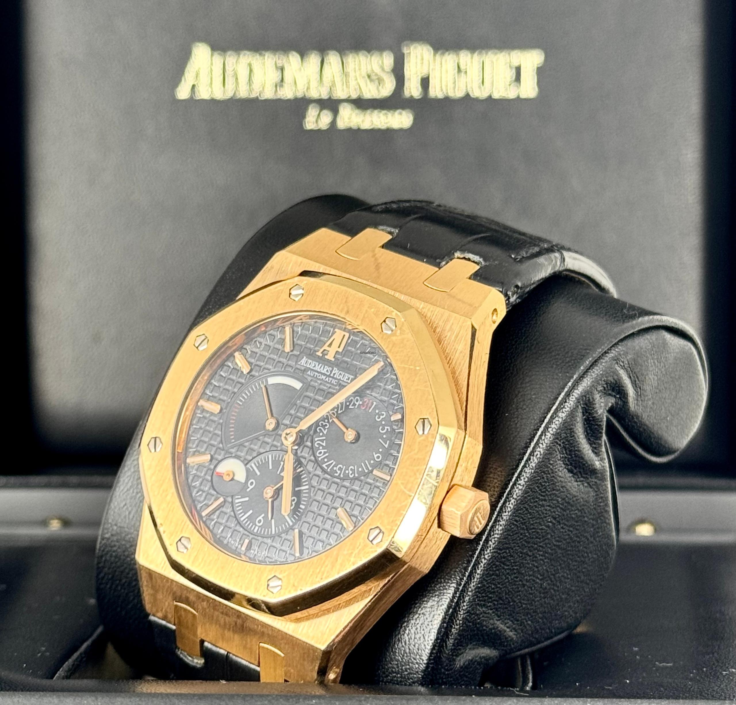 Audemars Piguet Royal Oak Dual Time 39 mm Roségold 18K