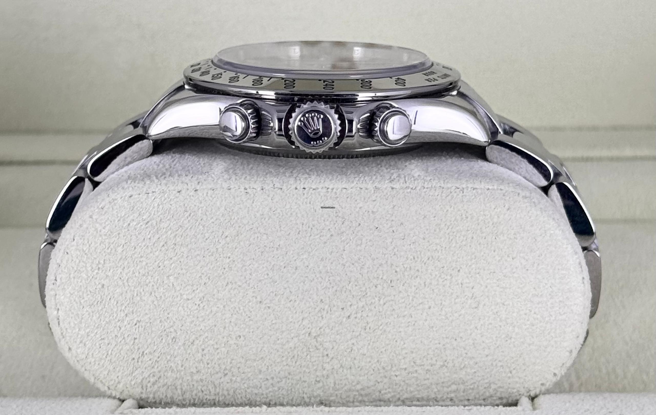 Rolex Daytona Cosmograph Seriennummer Z (RRR), nur Uhr, schwarzes Zifferblatt