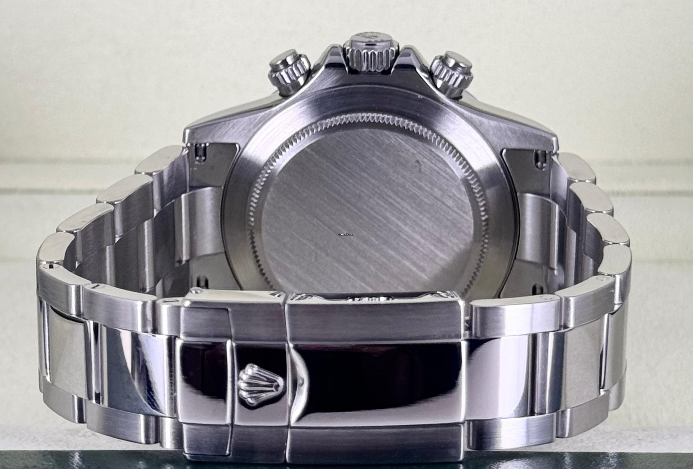 Rolex Daytona Cosmograph Seriennummer Z (RRR), nur Uhr, schwarzes Zifferblatt