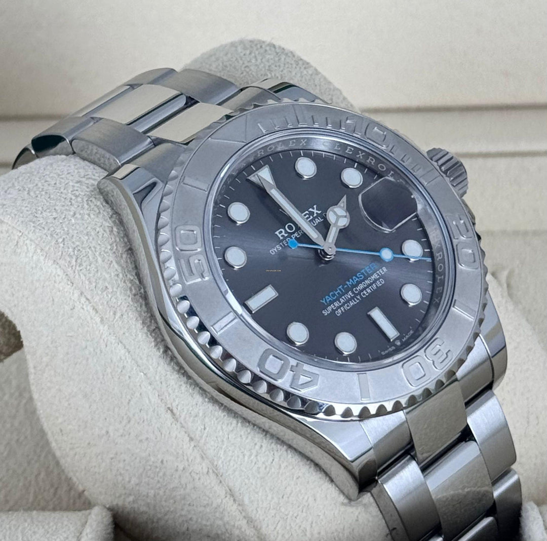 Rolex Yacht-Master 40 Grey 2021 Like New Full Set