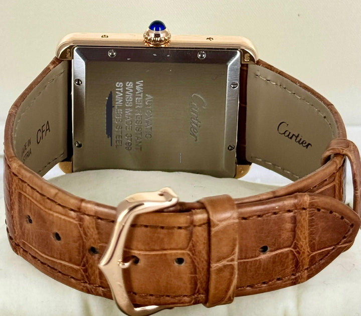 Cartier Tank Solo XL Rose Gold Full Set