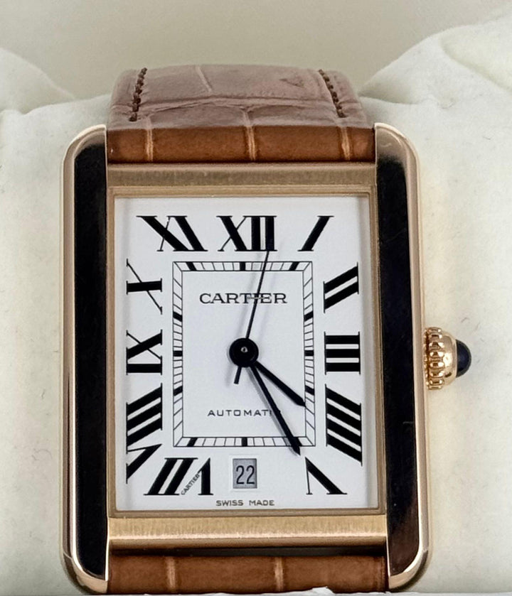 Cartier Tank Solo XL Rose Gold Full Set