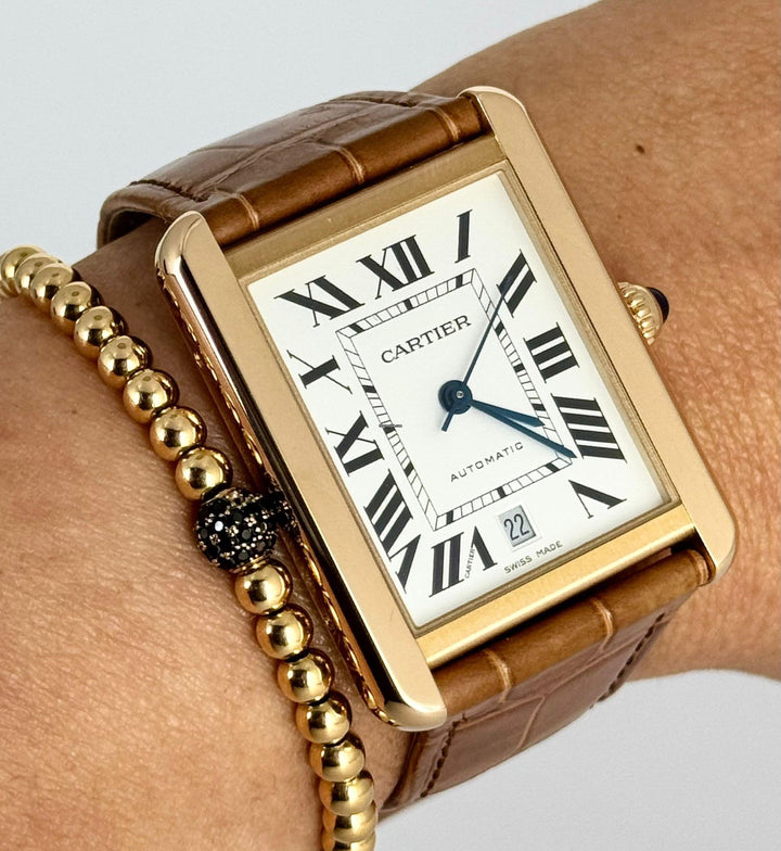 Cartier Tank Solo XL Rose Gold With Box and Papers