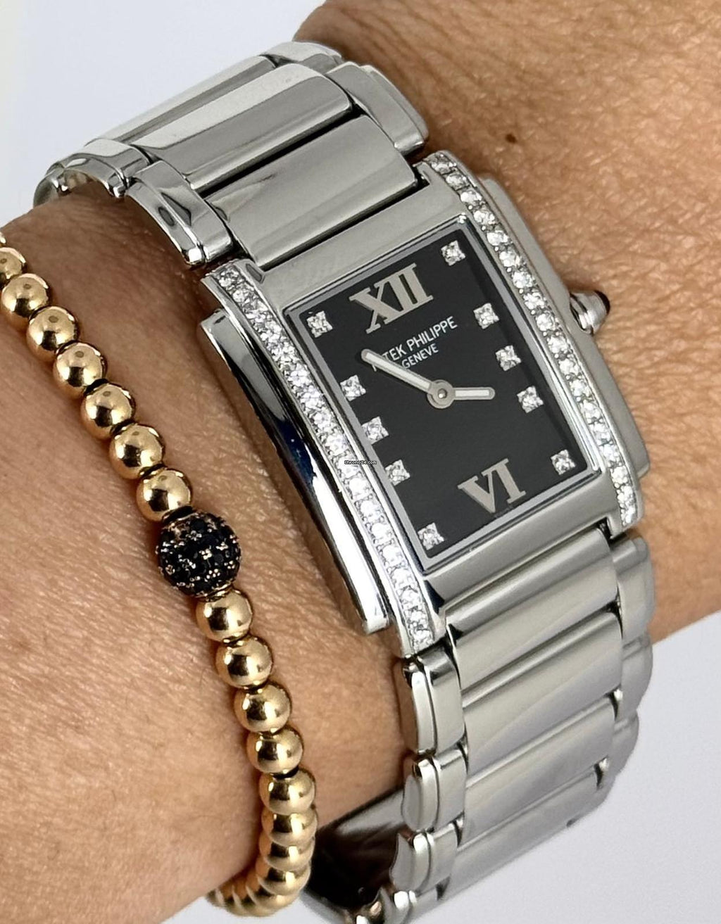 Patek Philippe Twenty~4 Zertifiziert 4910 Nach Service Wie neu Nur Uhr