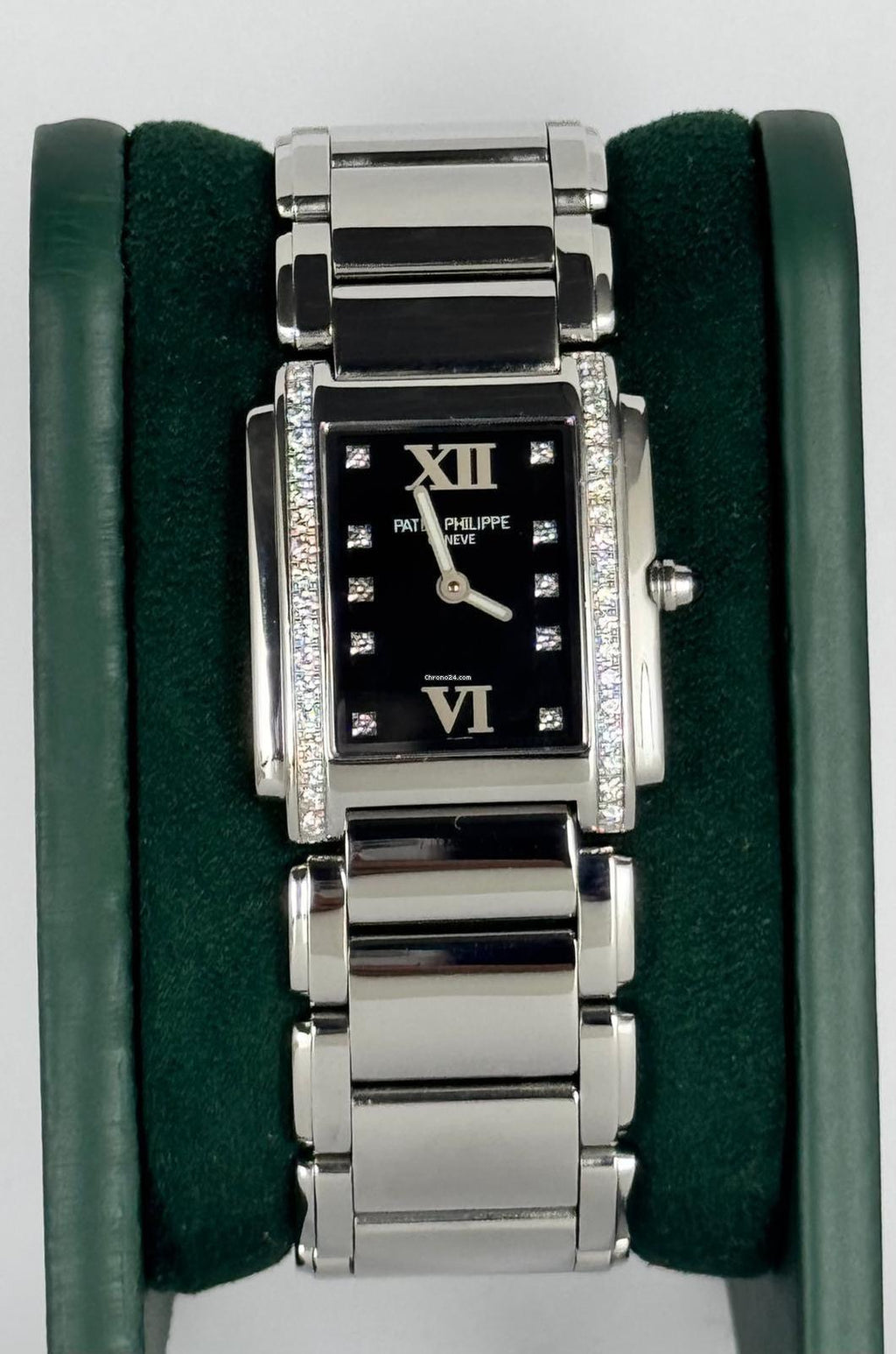 Patek Philippe Twenty~4 Zertifiziert 4910 Nach Service Wie neu Nur Uhr