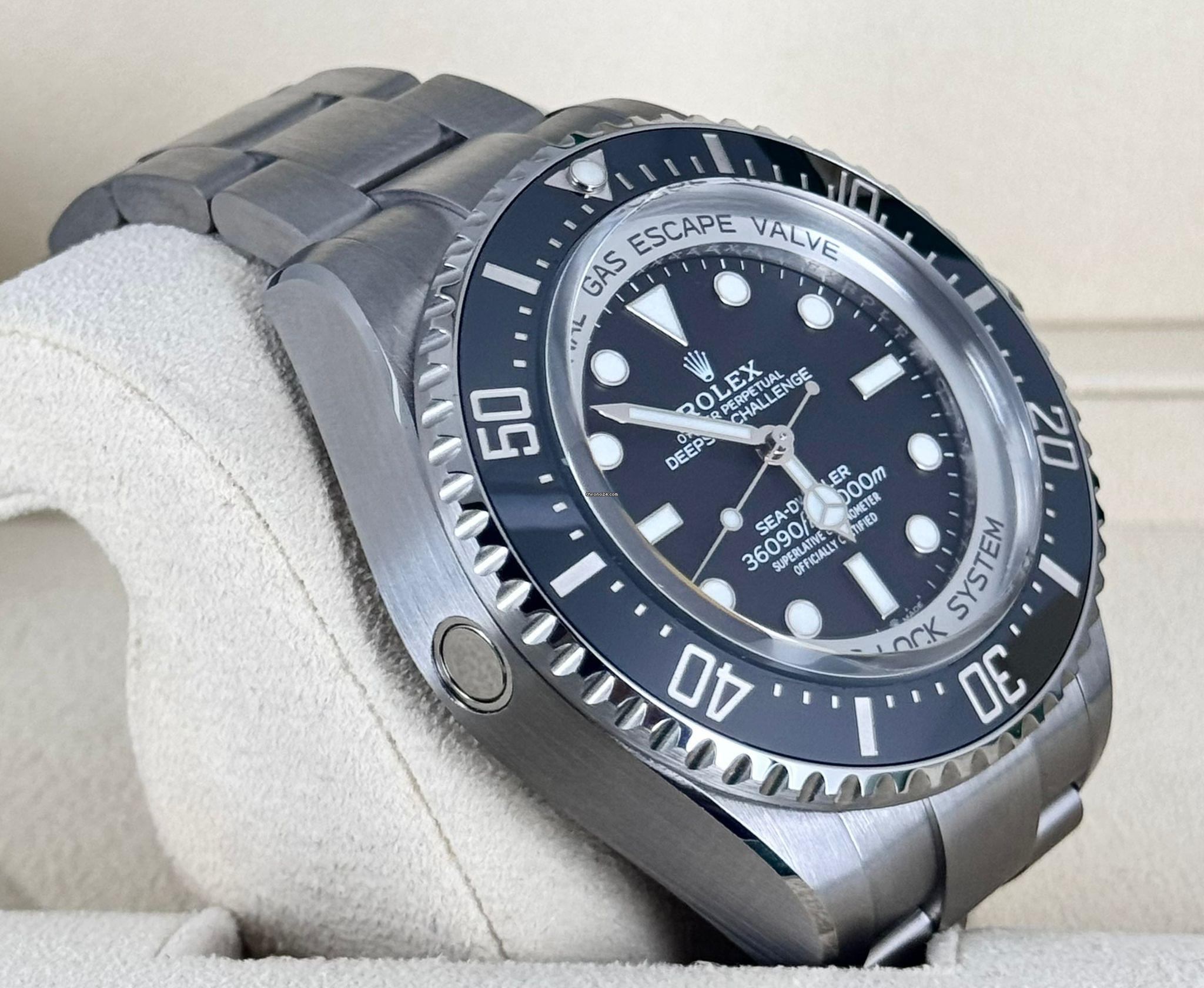 Rolex Sea-Dweller Deepsea Challenge 50 mm NEU 12-2023 Komplettset