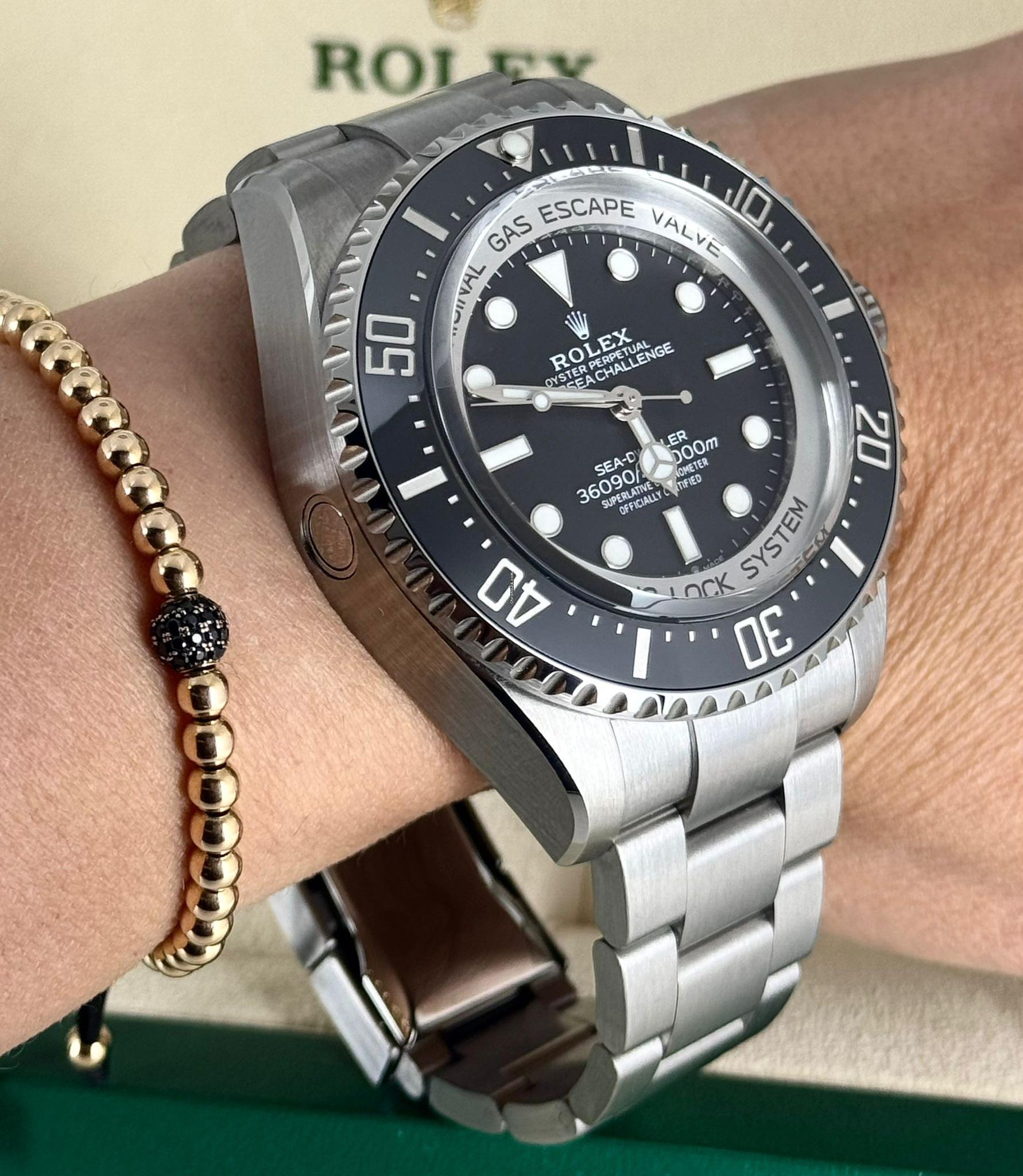 Rolex Sea-Dweller Deepsea Challenge 50 mm NEU 12-2023 Komplettset