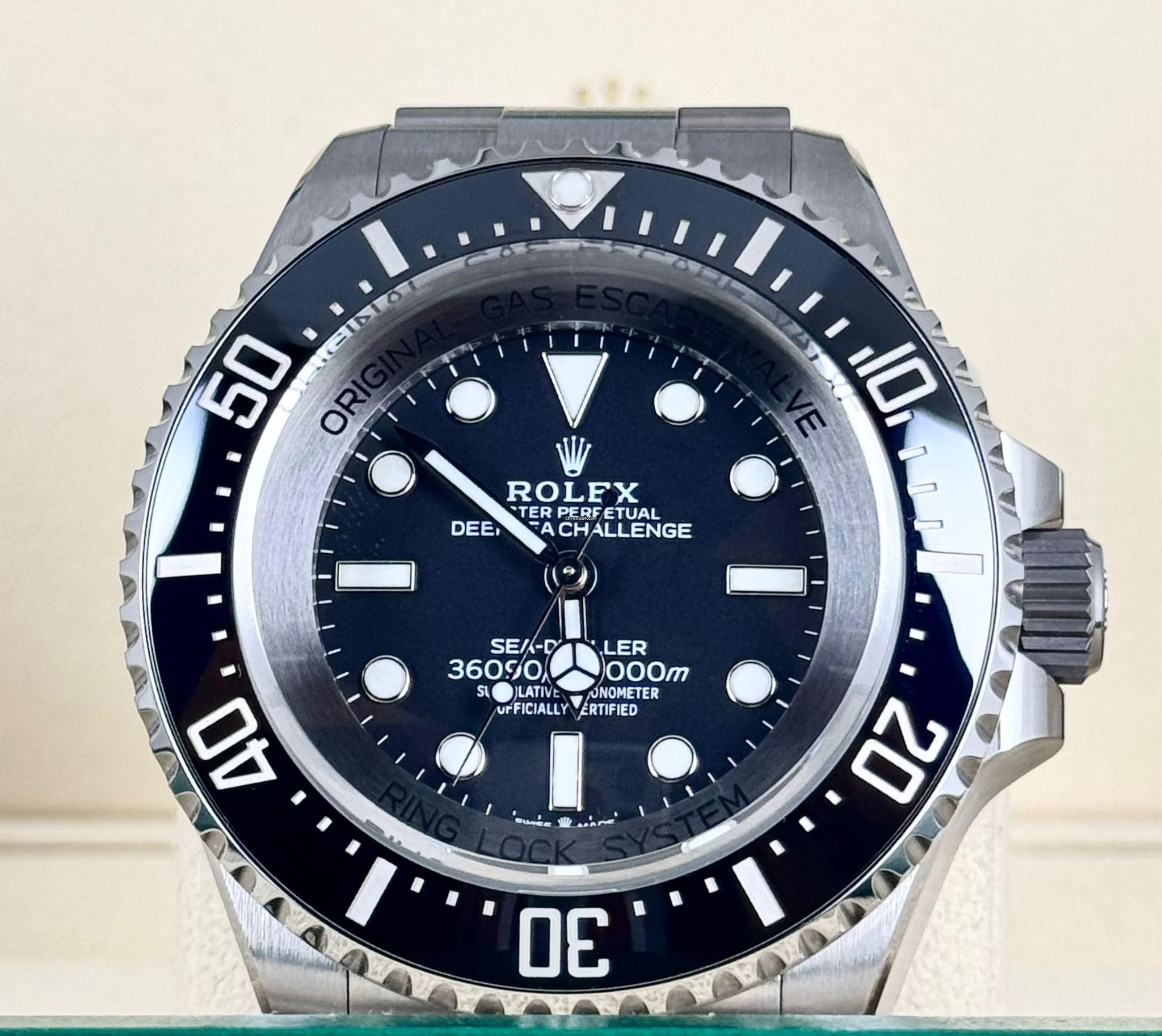 Rolex Sea-Dweller Deepsea Challenge 50 mm NEU 12-2023 Komplettset
