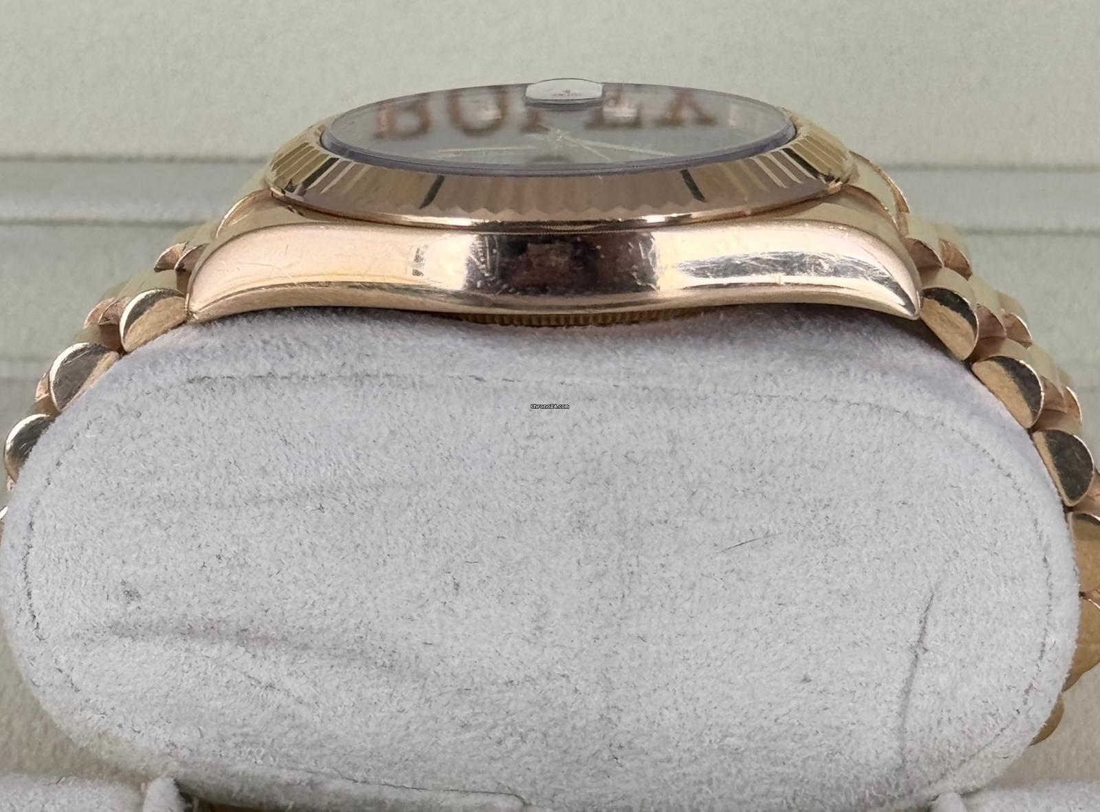 Day-Date II 41 mm Box & Papiere Wie neu Unpoliert