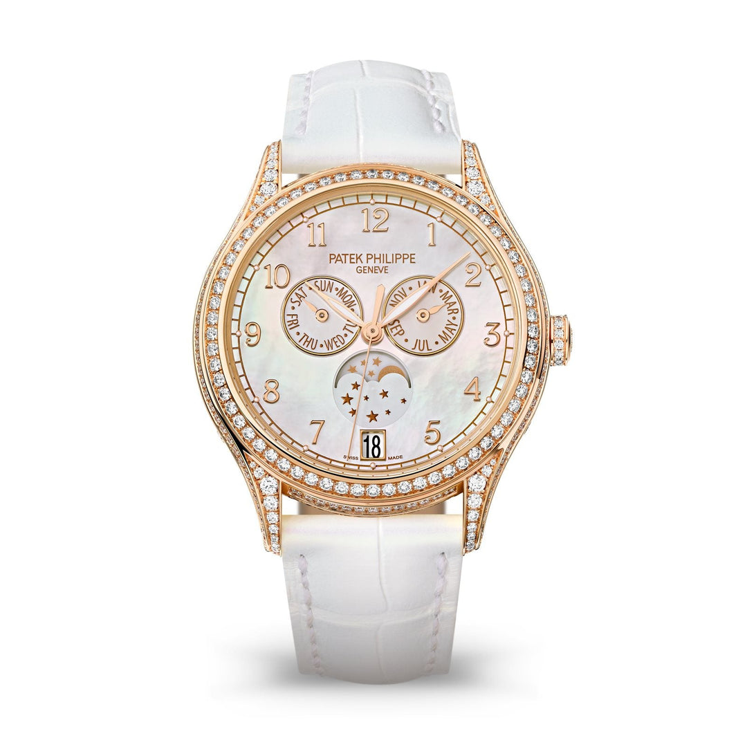 Complications Calatrava Annual Calendar, Moon phase Diamonds