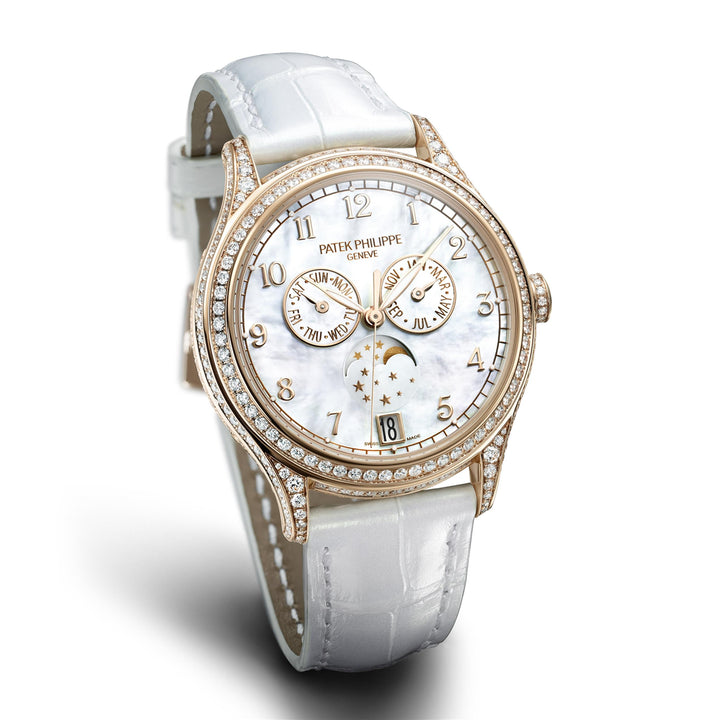 Complications Calatrava Annual Calendar, Moon phase Diamonds