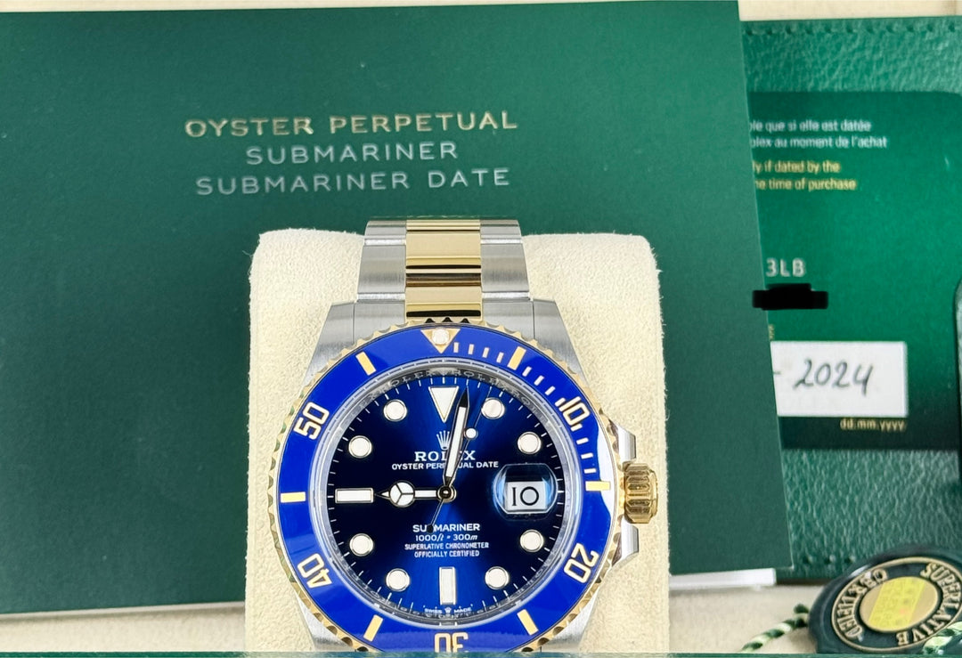 Submariner Steel Gold 41 mm  Bluesy NEW