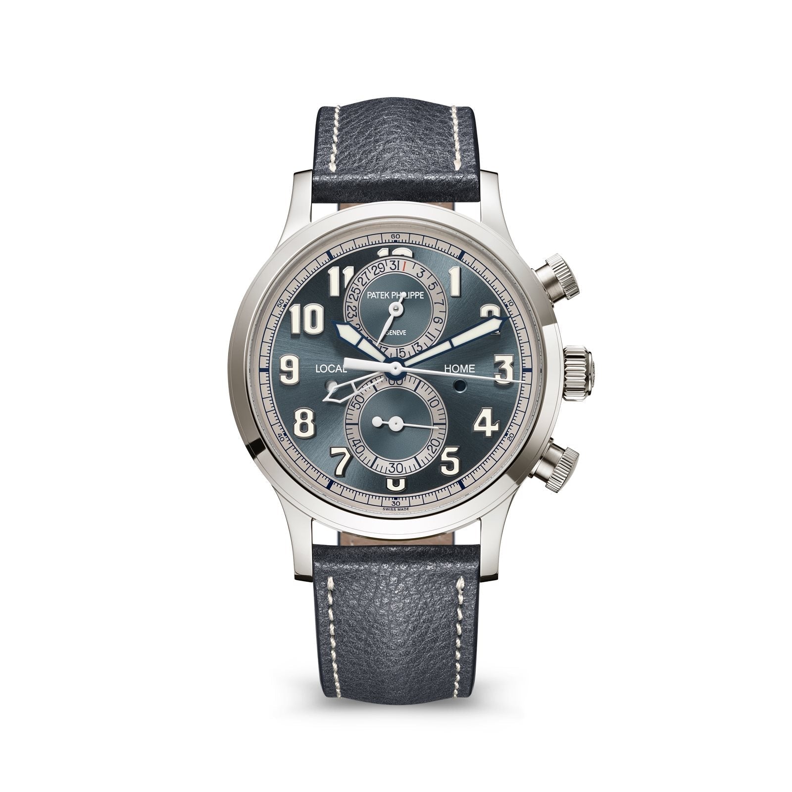 Komplikationen Calatrava Pilot Travel Time Chronograph