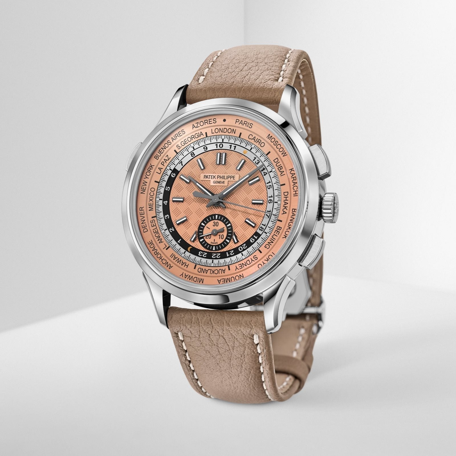 Komplikationen Weltzeit Flyback-Chronograph