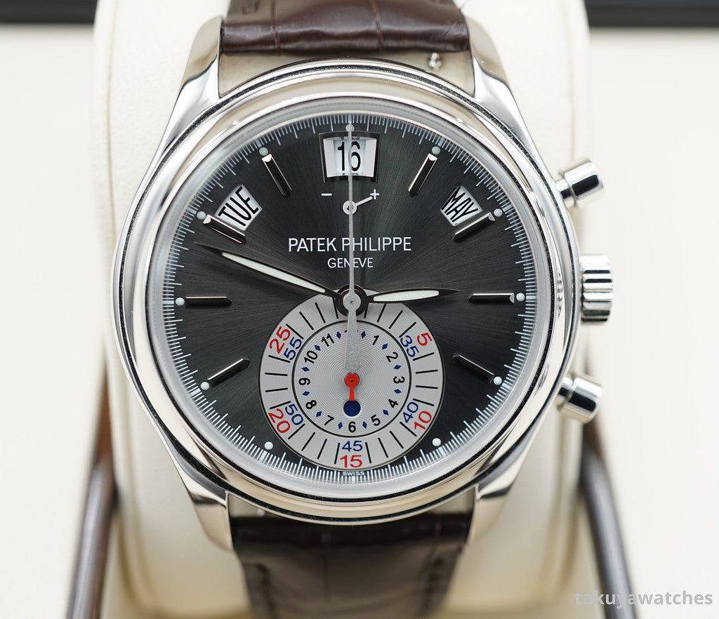 Patek Philippe 5960P Jahreskalender Platin Full Set