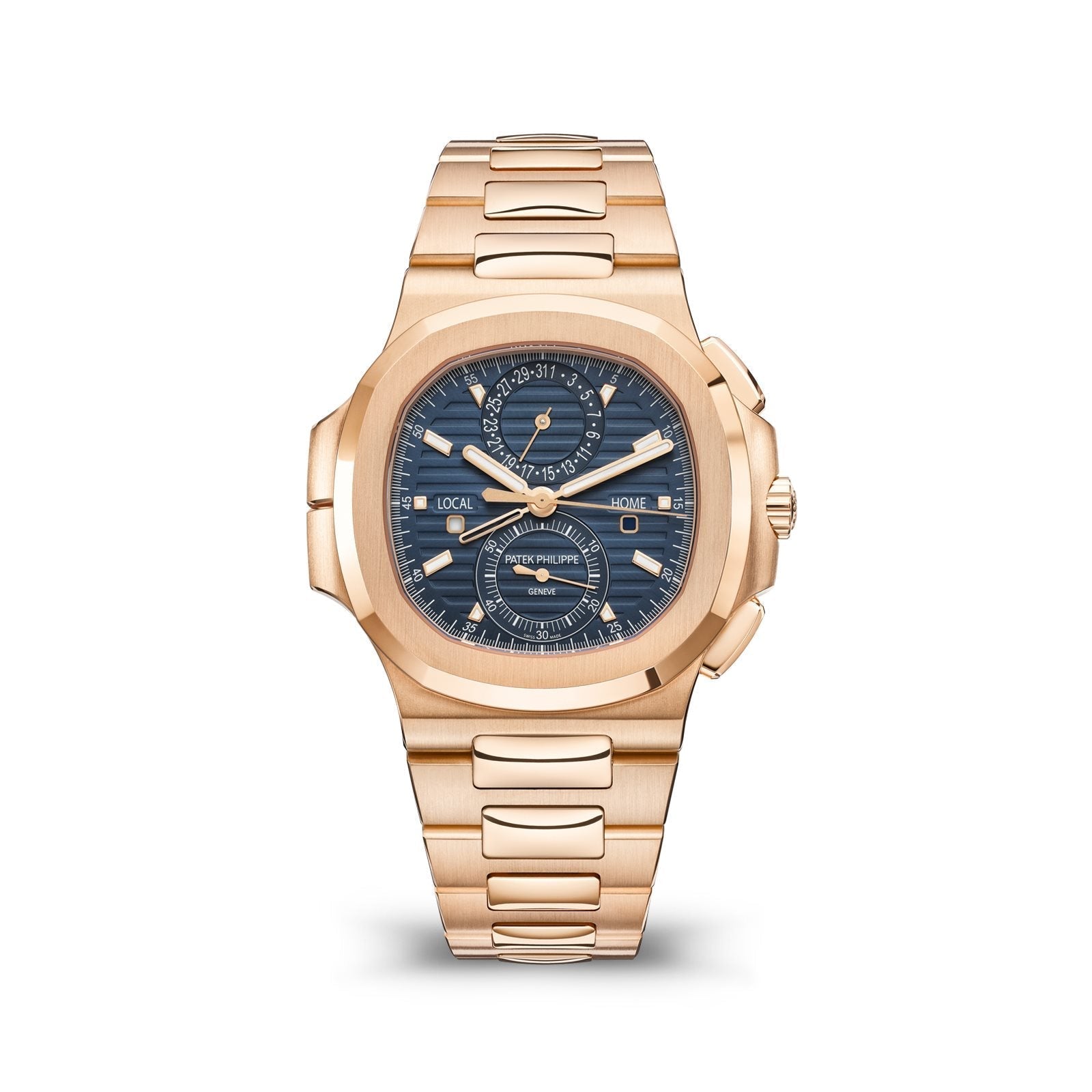 Patek Philippe Nautilus Flyback Chronograph Travel Time Neu