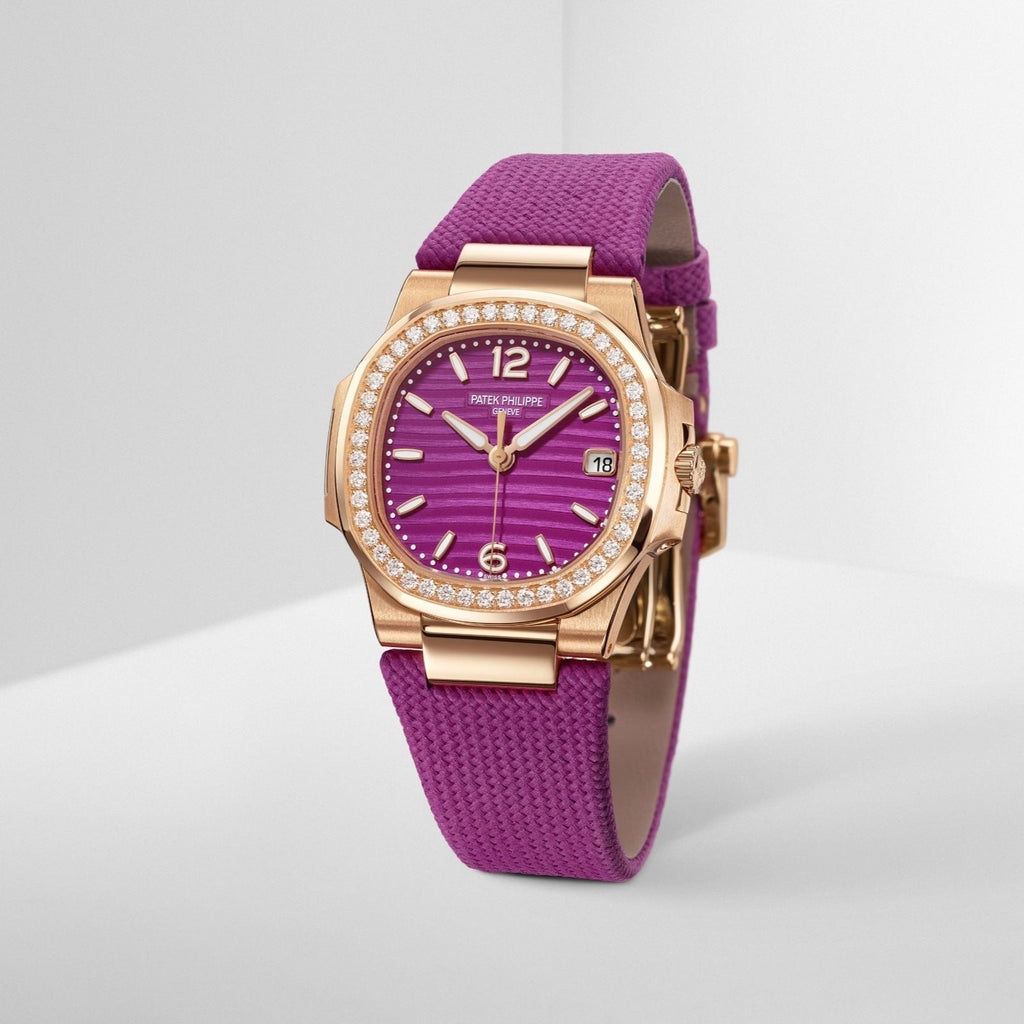 Nautilus Datum, Zentralsekunde mit Diamanten