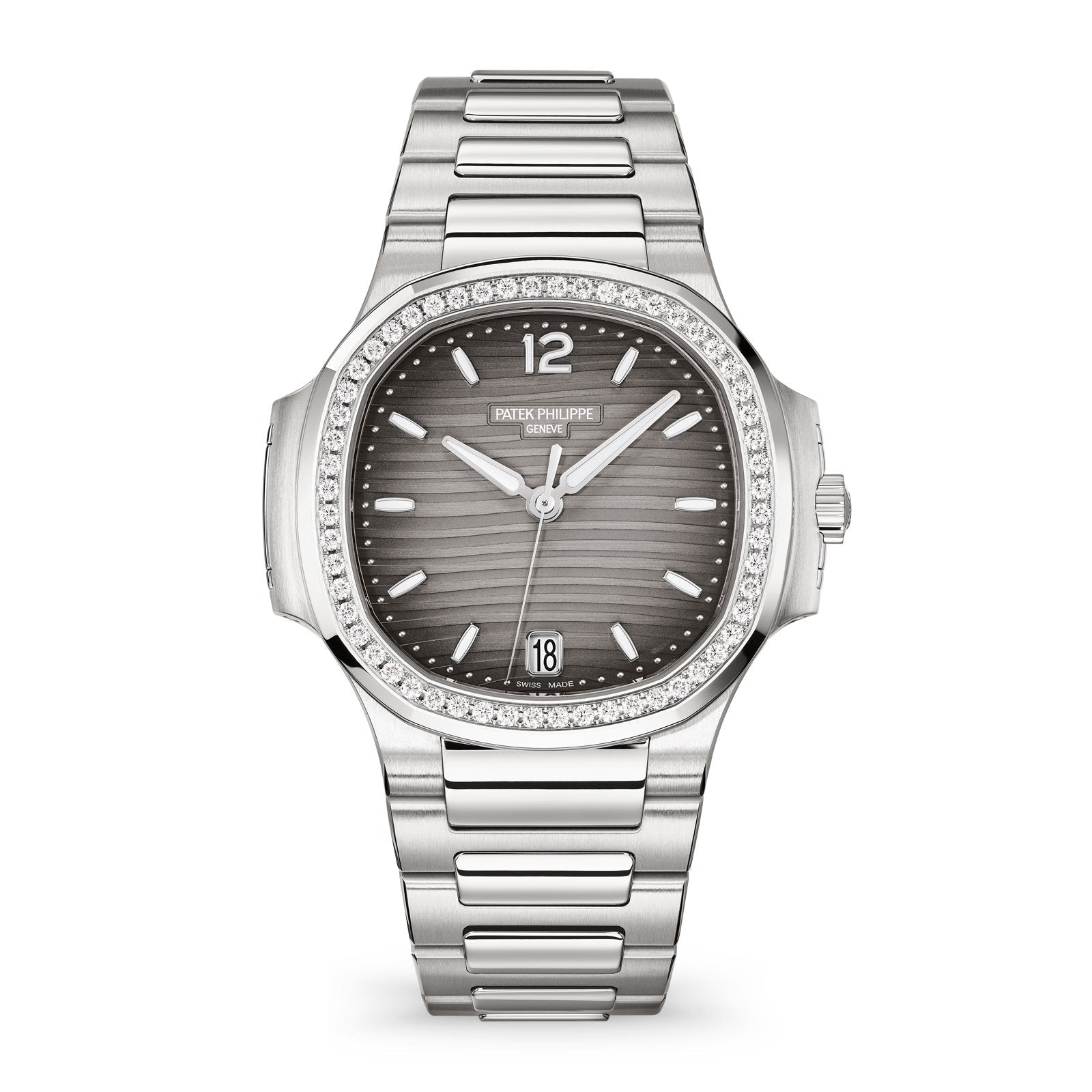 Nautilus Datum, Damen Automatik mit Diamanten