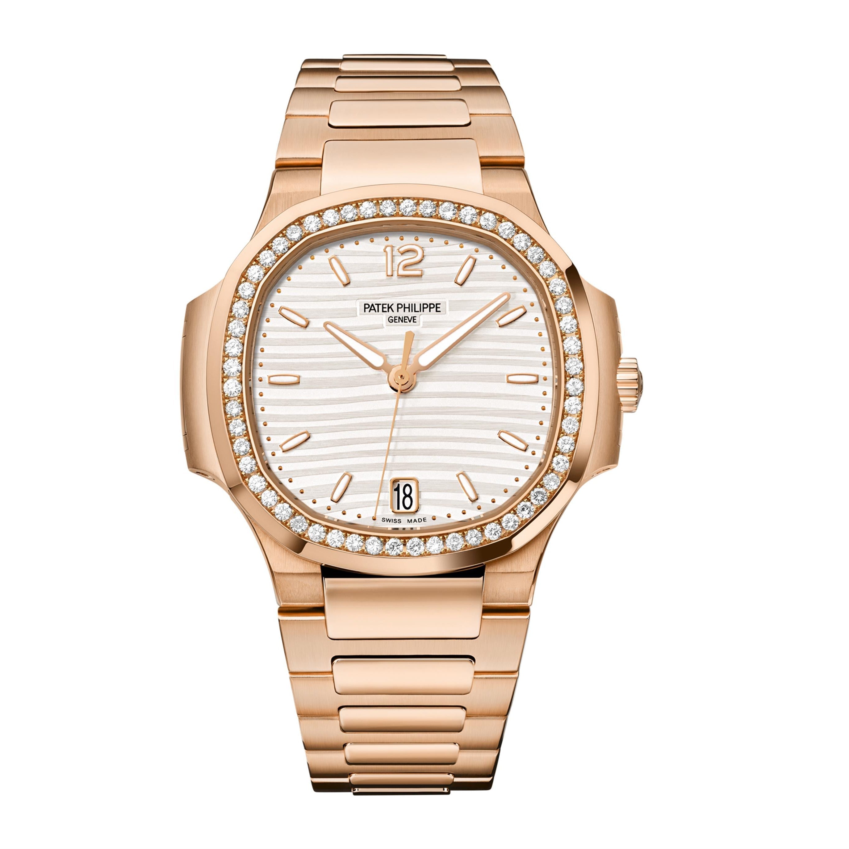 Nautilus Datum, Damen Automatik mit Diamanten