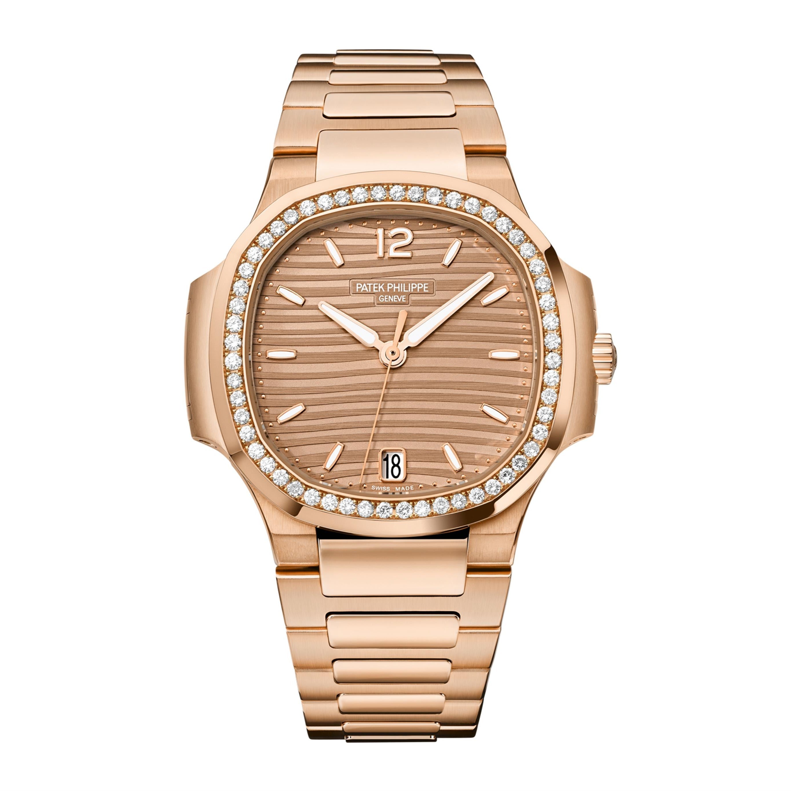 Nautilus Datum, Damen Automatik mit Diamanten