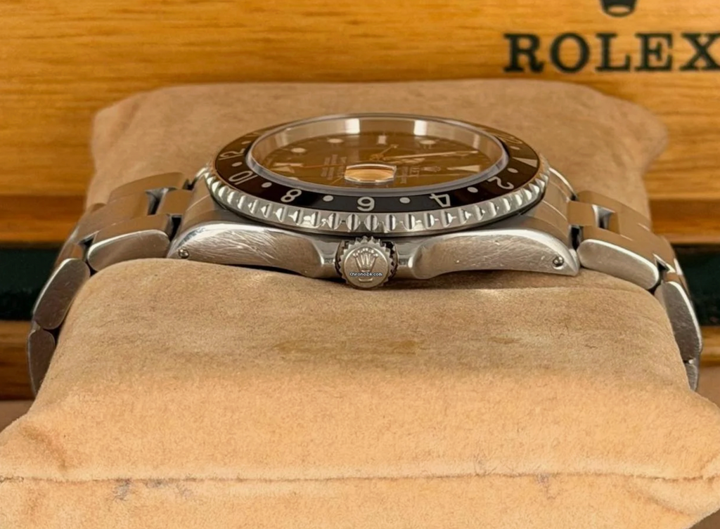Rolex GMT-Master vom Erstbesitzer Seriennummer L Komplettset sehr guter Zustand + Originalrechnung