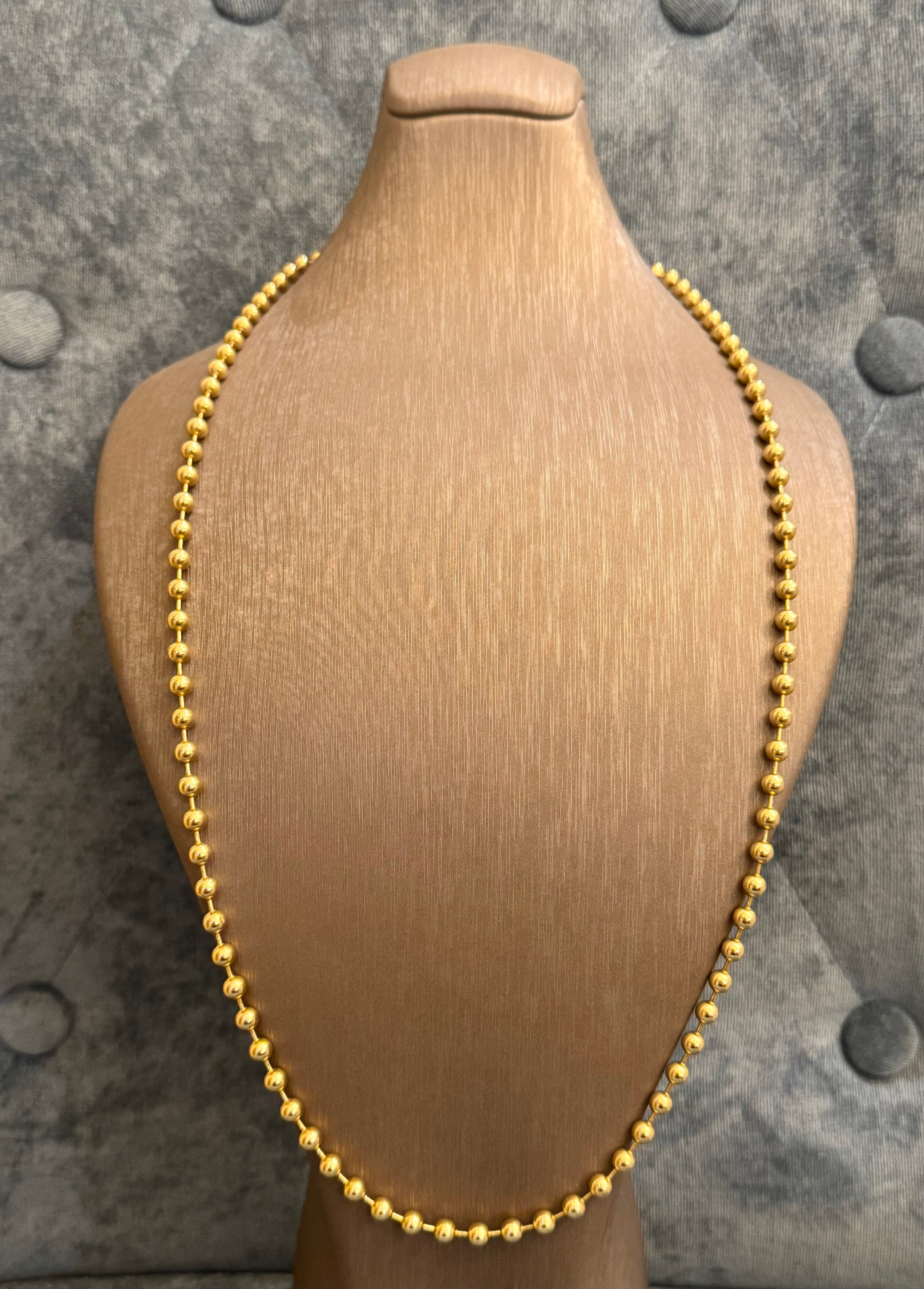 18 Karat Hamsa Kette