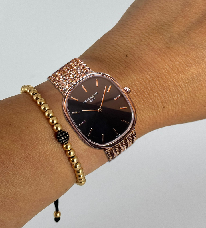 Golden Ellipse Bracelet