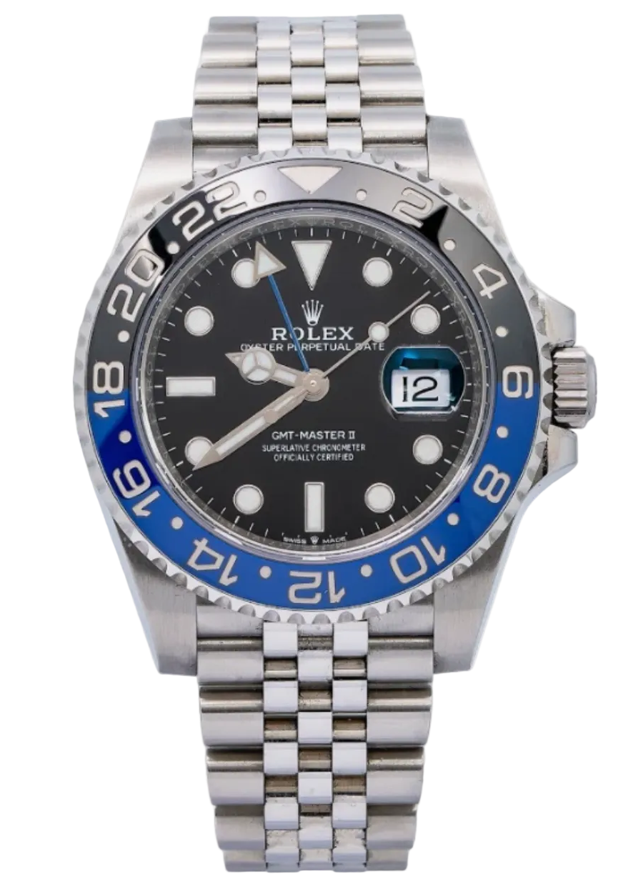 Rolex GMT-Master II Batgirl 2023, wie neu