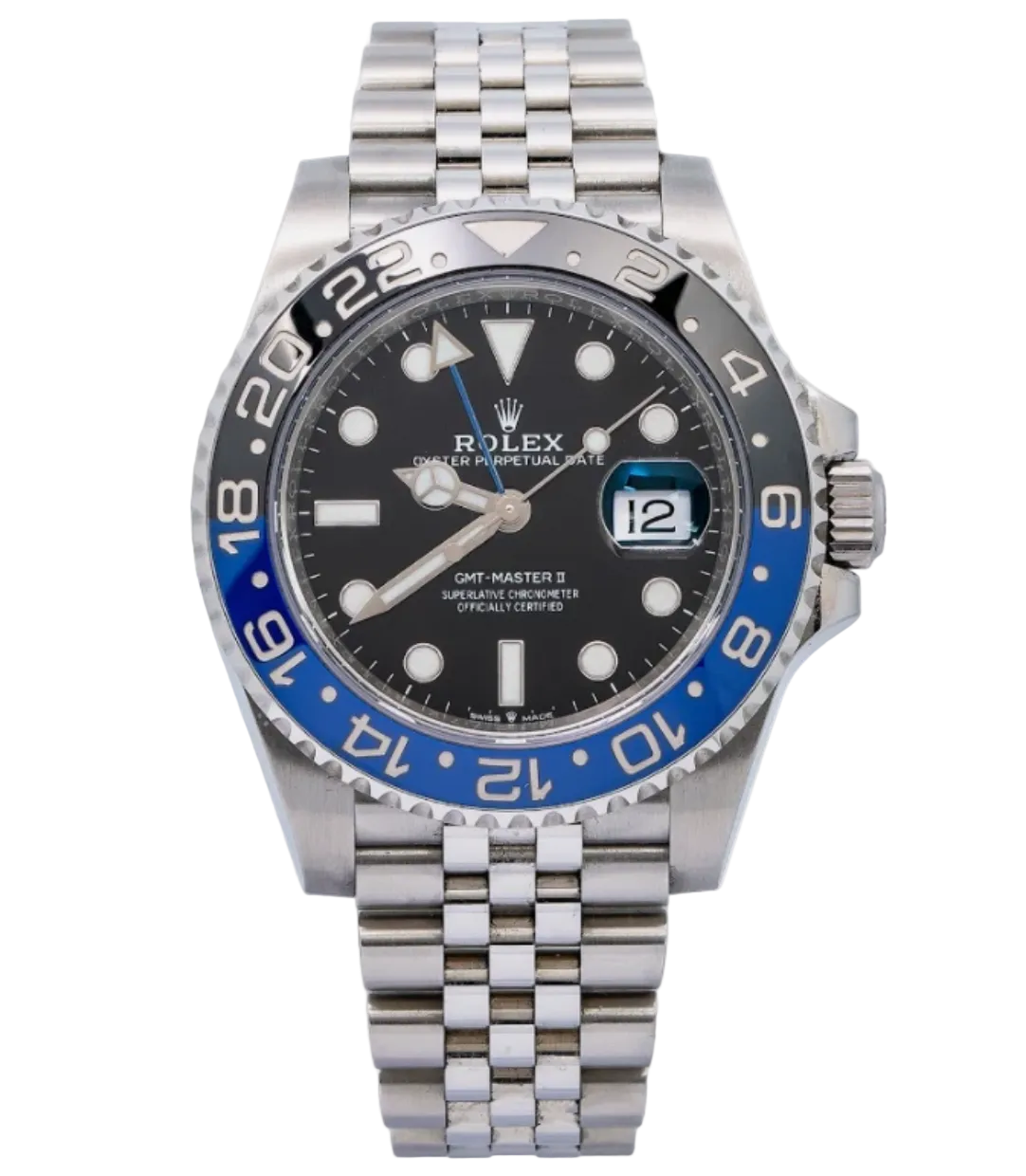 Rolex GMT-Master II Batgirl 2023, wie neu