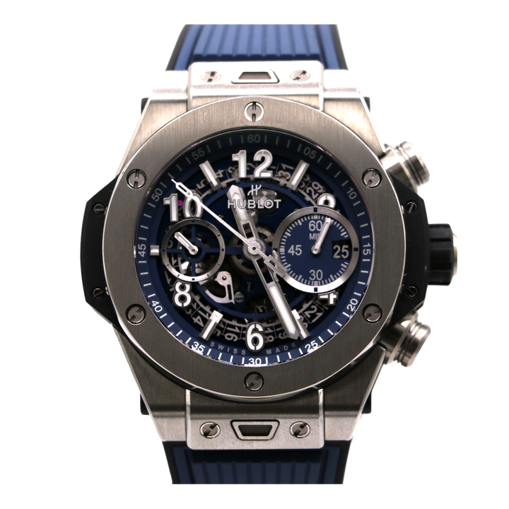 Hublot Big Bang Unico Skeleton Blue 44mm 2023 Unpolished Like new