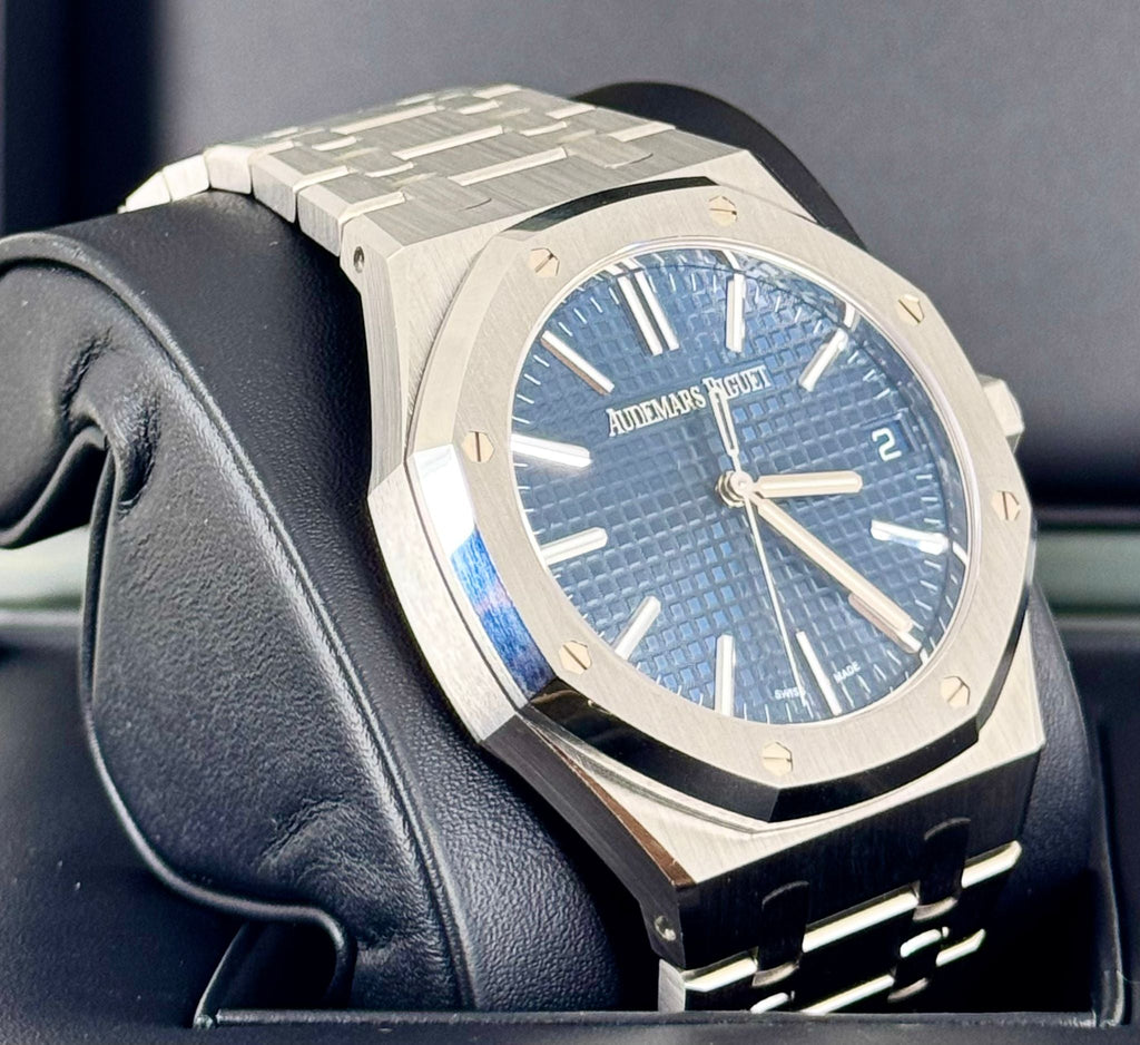 Audemars Piguet Royal Oak 41 mm 15510 Blau Neu