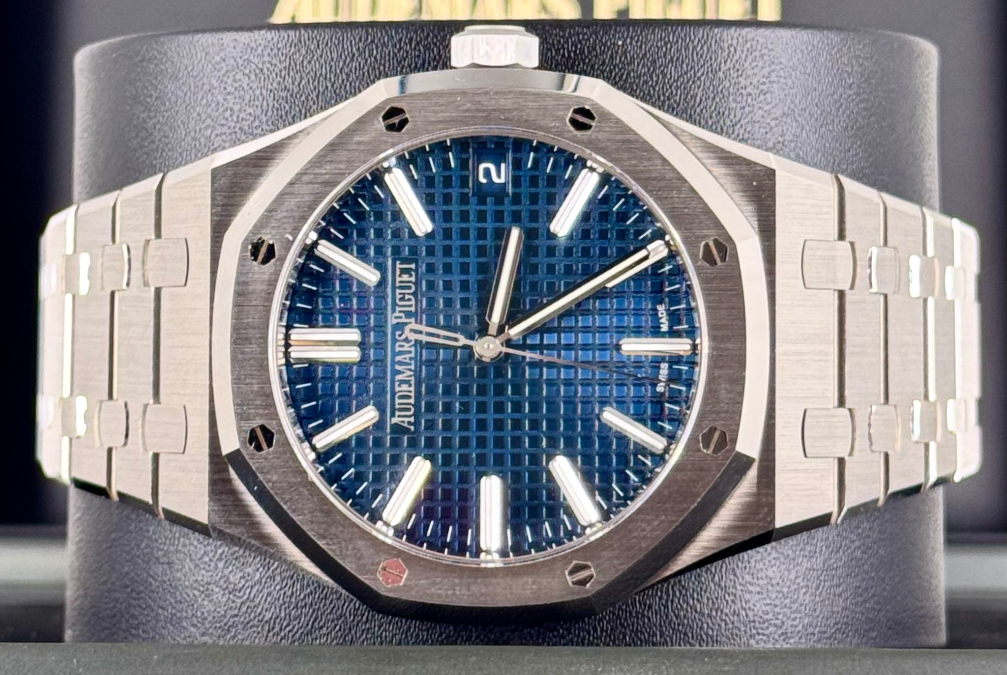 Audemars Piguet Royal Oak 41 mm 15510 Blau Neu