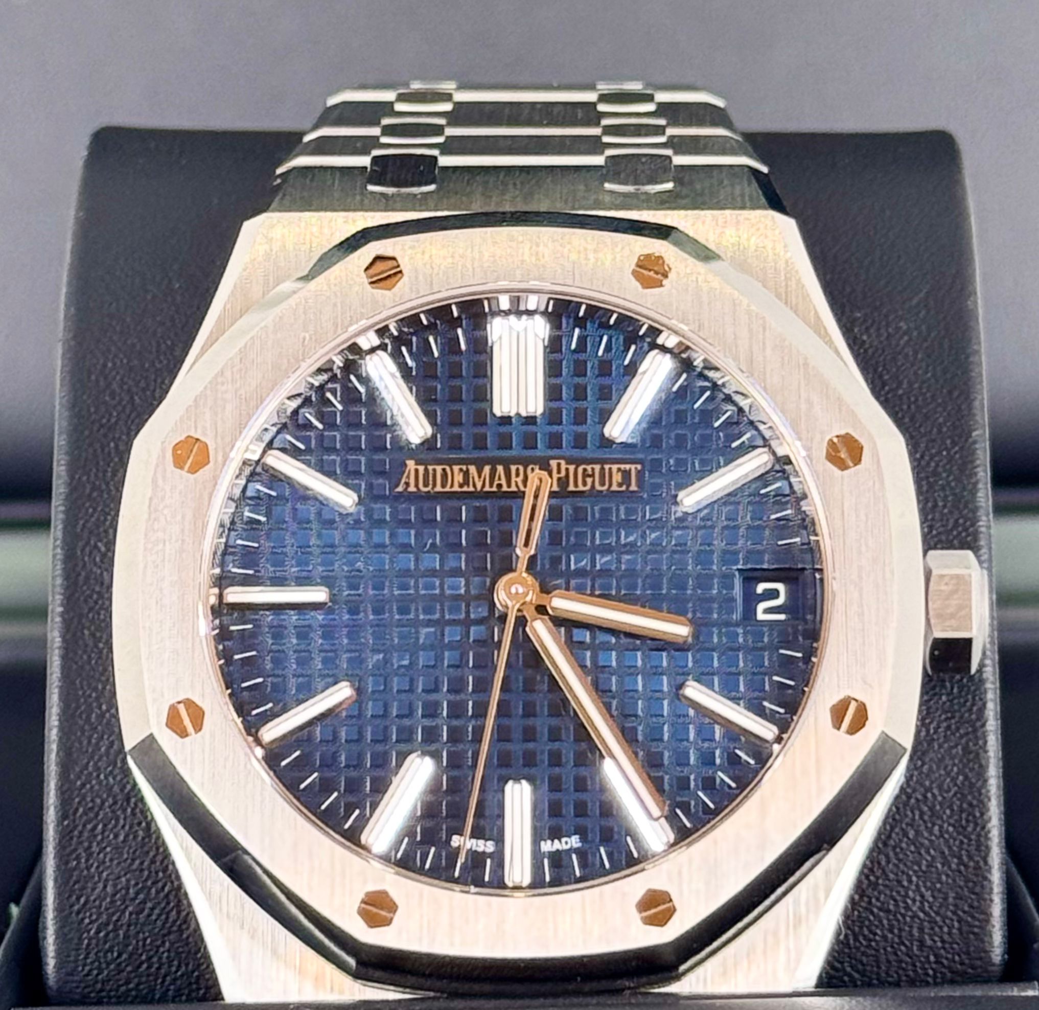 Audemars Piguet Royal Oak 41 mm 15510 Blau Neu
