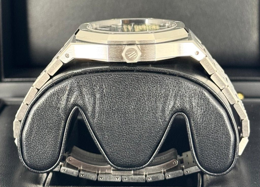 Audemars Piguet Royal Oak 41 mm 2024 Blaues Zifferblatt Neu