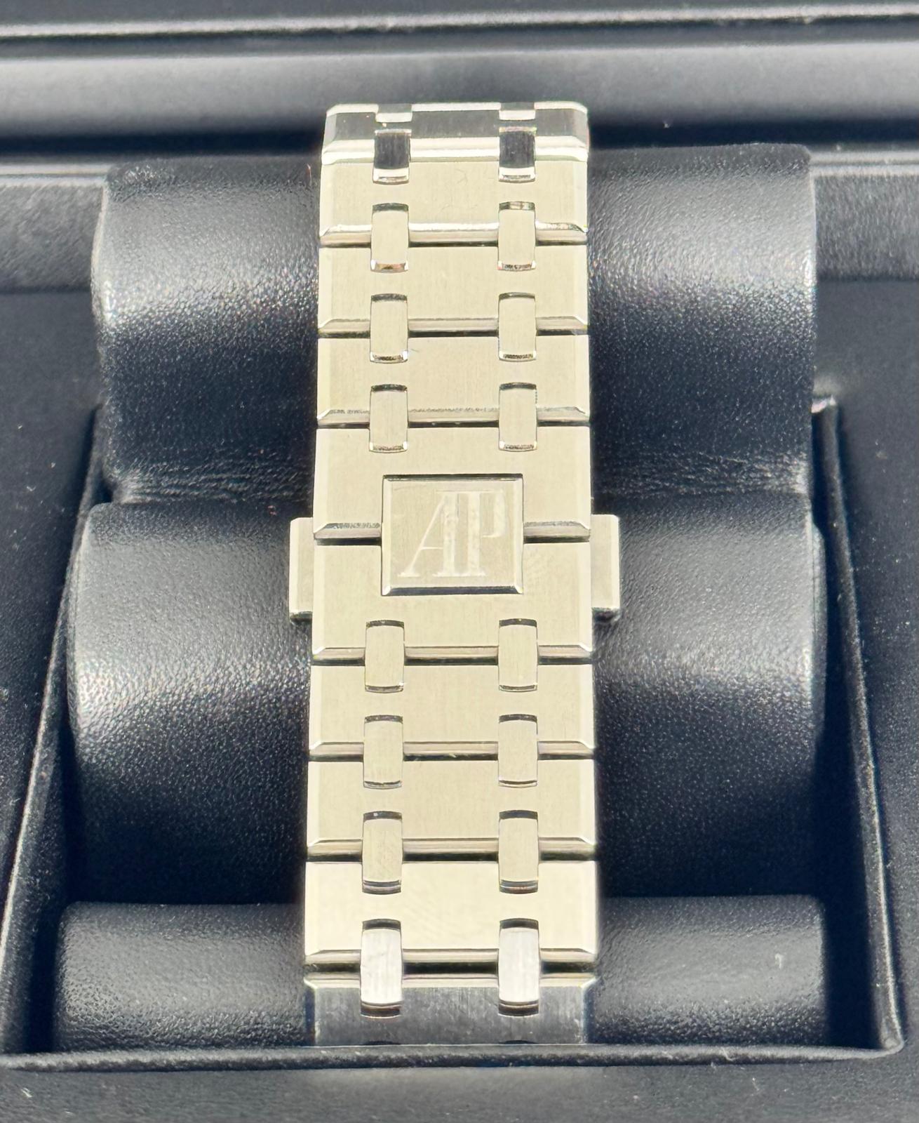 Royal Oak Automatik 2016 Full Set | Blaues Zifferblatt | 15400ST.OO.1220ST.03