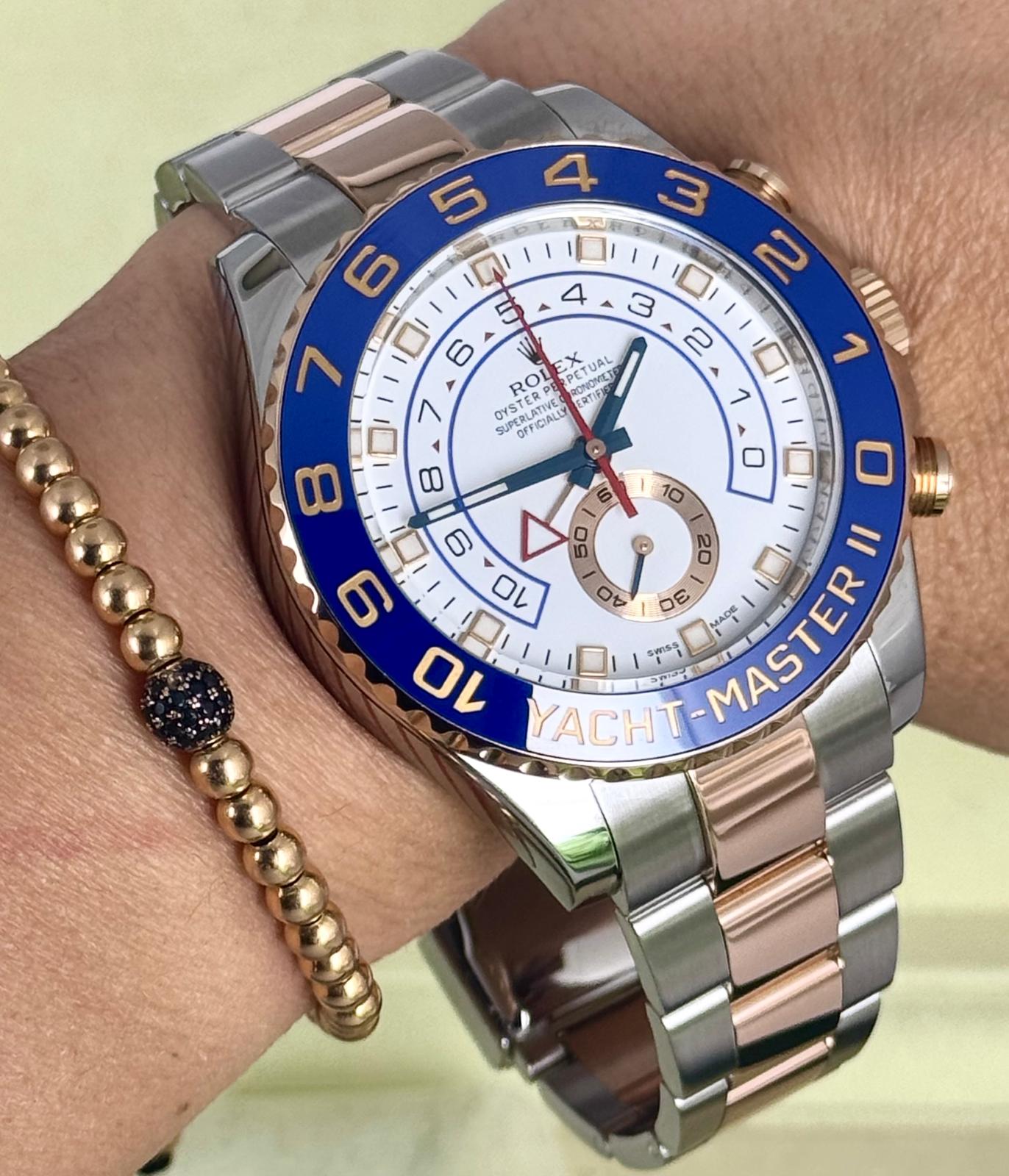 Yacht-Master II 44 mm Roségold, 2013, wie neu