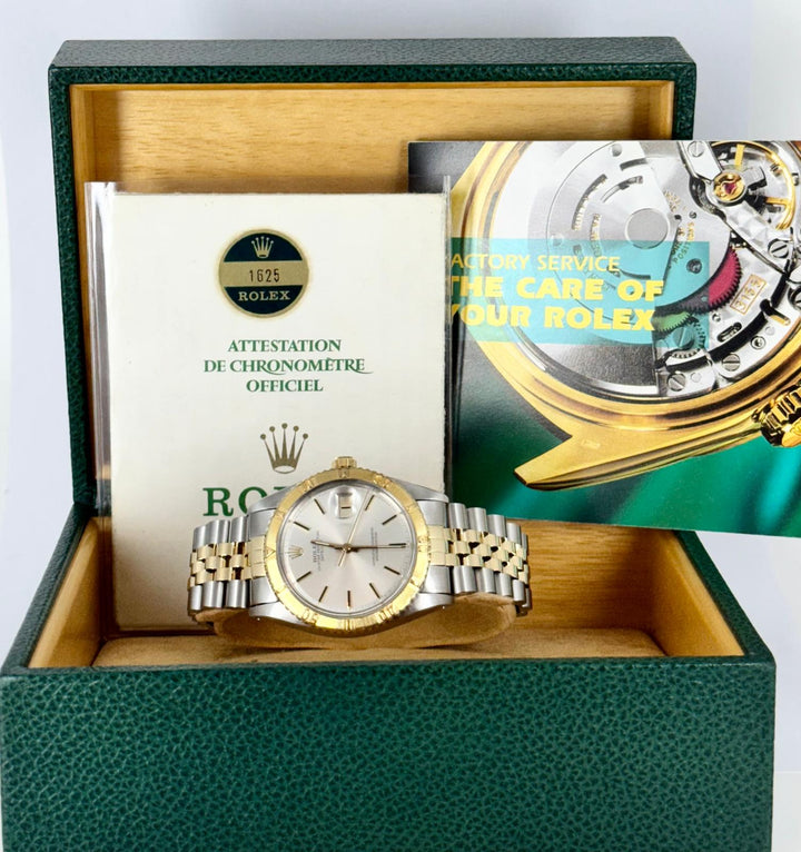 Rolex Datejust Turn-O-Graph Turn-O-Graph Incredibale Condition Box and PAPERS 0 Stretch