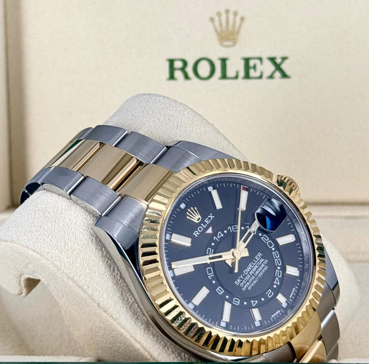 Rolex Sky-Dweller 42 mm Annual Calendar Box Papers Like New 2018 LC 150